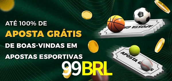 99BRL Ate 100% de Aposta Gratis